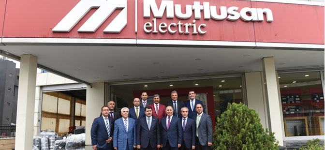 İstanbul Valisi Vasip Şahin Mutlusan Elektrik A.Ş.’ yi Ziyaret Etti