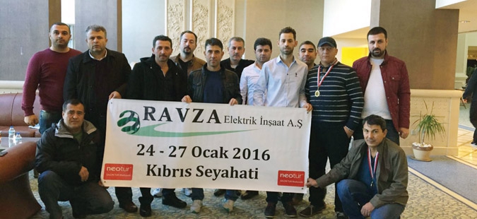 İzmir Ravza Elektrik Müşterileriyle Kıbrıs Seyahati