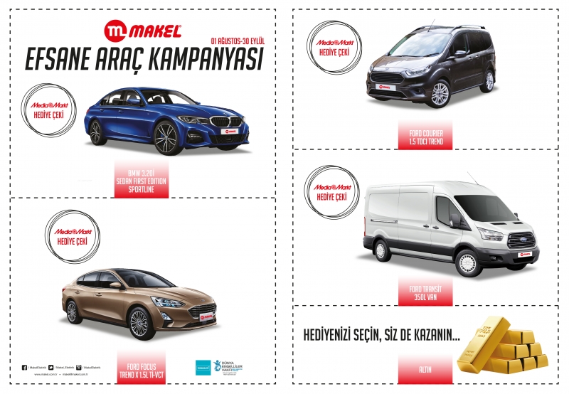 MAKEL EFSANE ARAÇ KAMPANYASI BAŞLADI