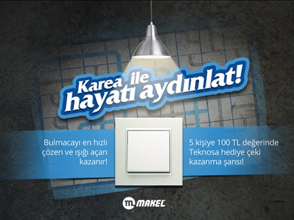 Makel İle “Karea İle Aydınlat Hayatı” Yarışmasına Büyük İlgi