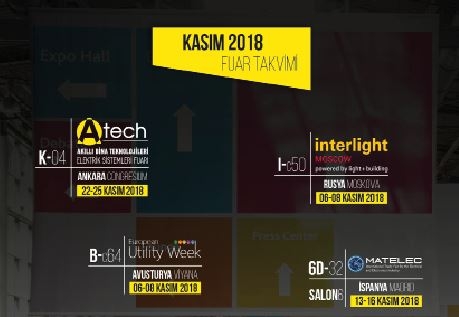 Makel Şirketler Grubu, 2018 Yılını Dört Önemli Fuar’la Kapatıyor.