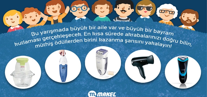 Makel’den Facebook’ta Geniş Aile Yarışması