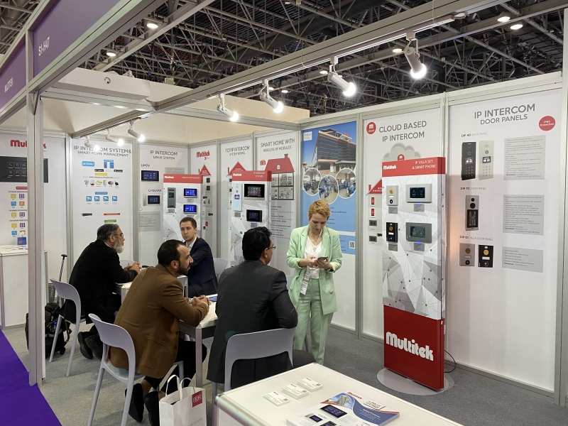 MULTİTEK DUBAI INTERSEC 2020 FUARINDA YOĞUN İLGİYLE KARŞILANDI