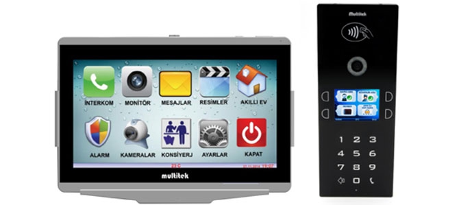 MultitekIP İnterkom Sistemlerinde, Kapıda Bekleyen Misafirlerinizin Görüntüsü Akıllı Telefonlarınıza Geliyor