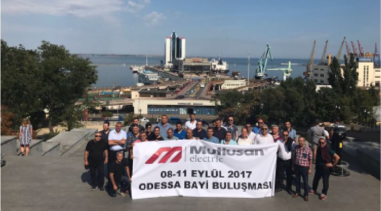 Mutlusan Elektrik Bayileri ile Birlikte Odessa’yı Gezdi