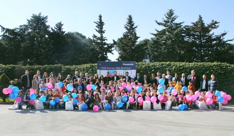 PANASONIC’TEN 100. YILA ANLAM KATAN SOSYAL SORUMLULUK: 100 ÇOCUK, 100 MUTLULUK