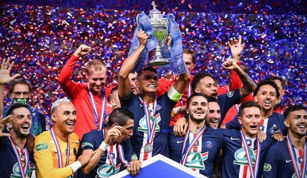 PSG, Fransa Kupası'nı tek golle kazandı