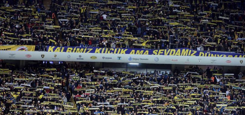 Fenerbahçe tribünlerinden teröre büyük tepki