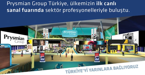 Prysmian Group Turkiye, Sanal Fuarda Hedef Kitlesiyle Buluştu
